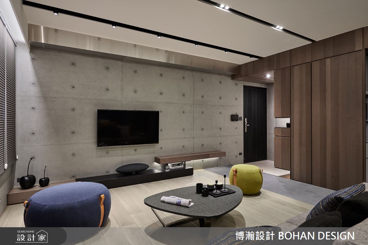 40坪新成屋(5年以下)＿現代風玄關客廳案例圖片＿博瀚設計 BOHAN DESIGN＿博瀚_16之3