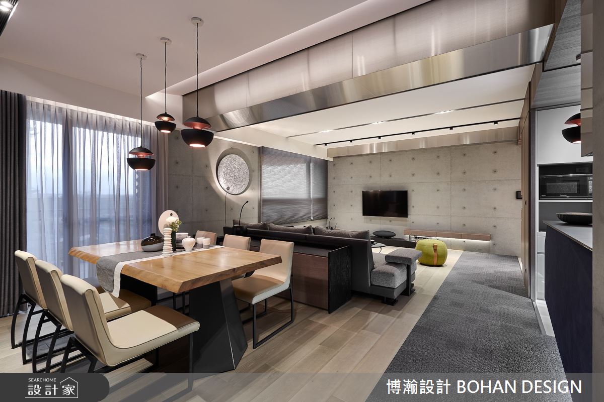 40坪新成屋(5年以下)＿現代風客廳餐廳案例圖片＿博瀚設計 BOHAN DESIGN＿博瀚_16之9