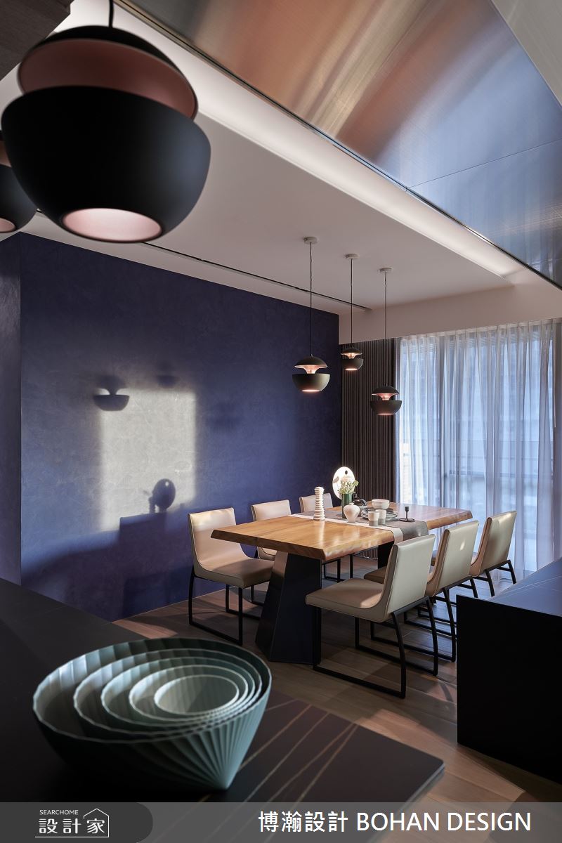 40坪新成屋(5年以下)＿現代風餐廳吧檯中島案例圖片＿博瀚設計 BOHAN DESIGN＿博瀚_16之13