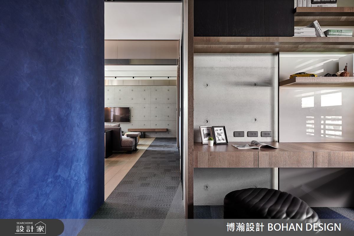 40坪新成屋(5年以下)＿現代風書房走廊案例圖片＿博瀚設計 BOHAN DESIGN＿博瀚_16之15