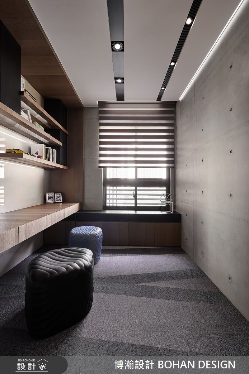 40坪新成屋(5年以下)＿現代風書房案例圖片＿博瀚設計 BOHAN DESIGN＿博瀚_16之17