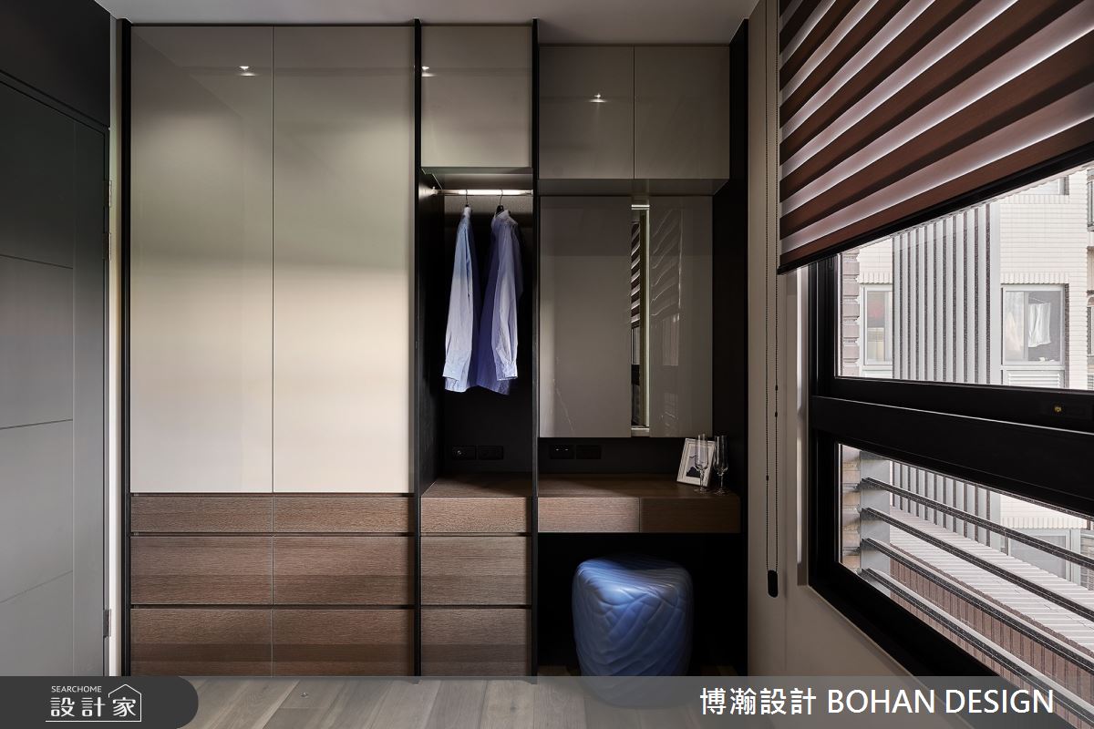 40坪新成屋(5年以下)＿現代風更衣間案例圖片＿博瀚設計 BOHAN DESIGN＿博瀚_16之22