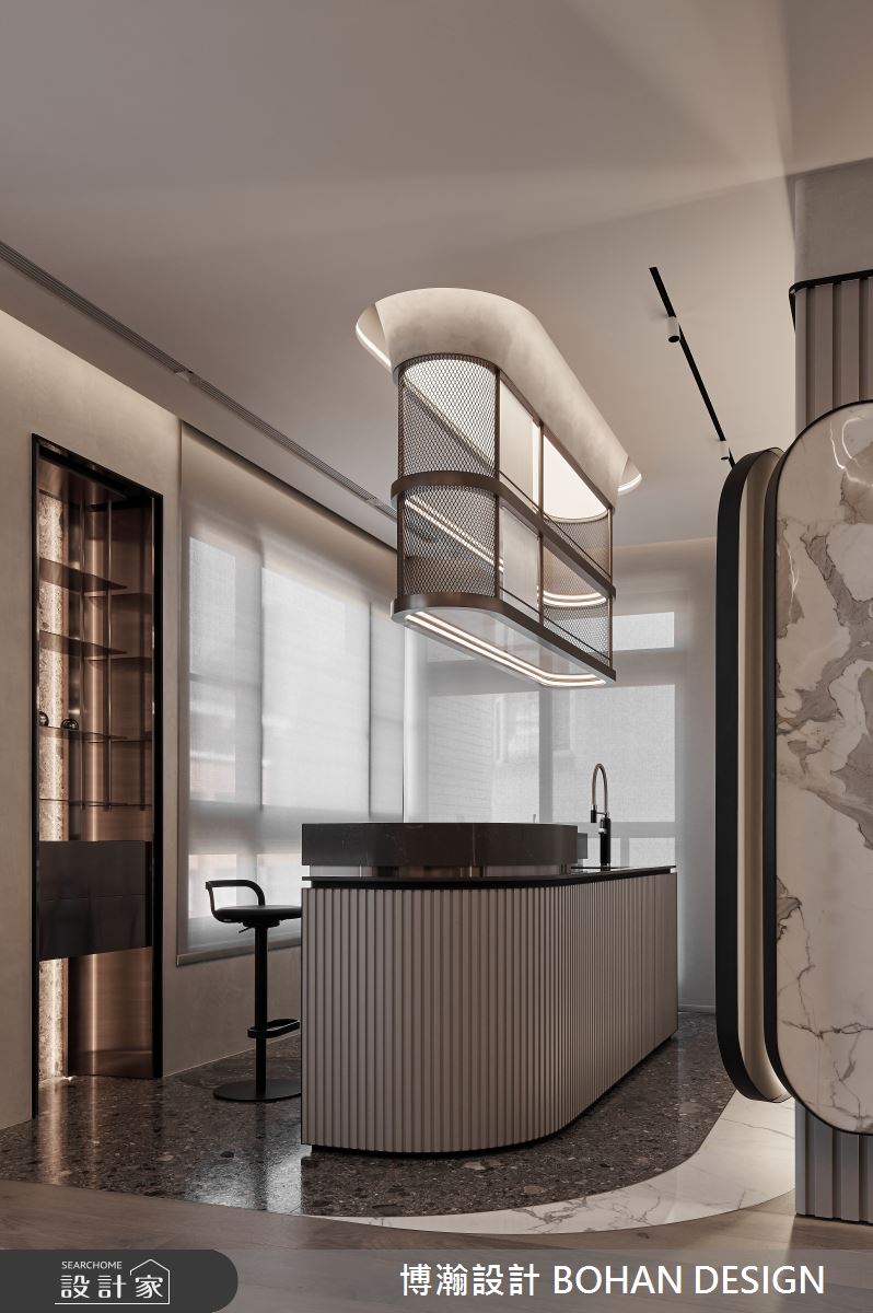 70坪新成屋(5年以下)＿現代風吧檯案例圖片＿博瀚設計 BOHAN DESIGN＿博瀚_17之3