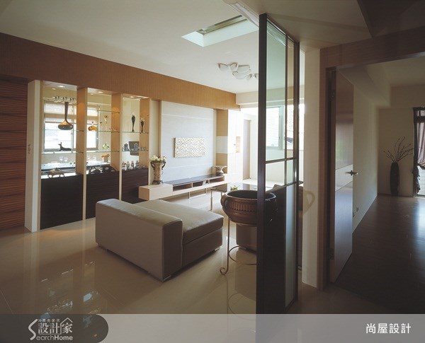 80坪＿混搭風客廳案例圖片＿尚屋設計＿尚屋_01之1