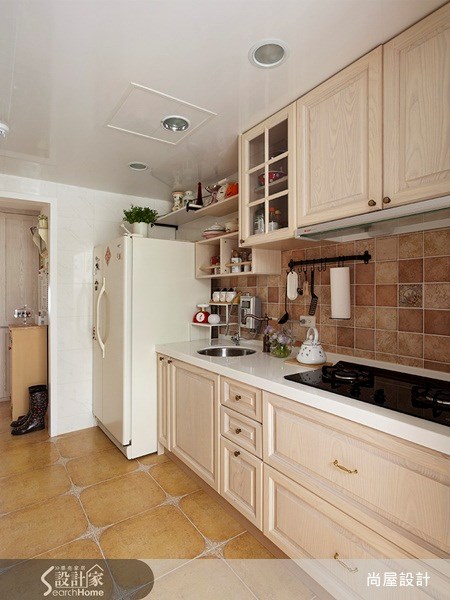 35坪新成屋(5年以下)＿鄉村風廚房案例圖片＿尚屋設計＿尚屋_02之8