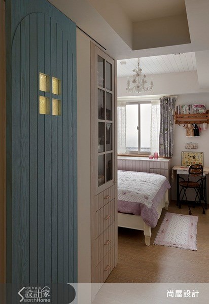 35坪新成屋(5年以下)＿鄉村風臥室案例圖片＿尚屋設計＿尚屋_02之10