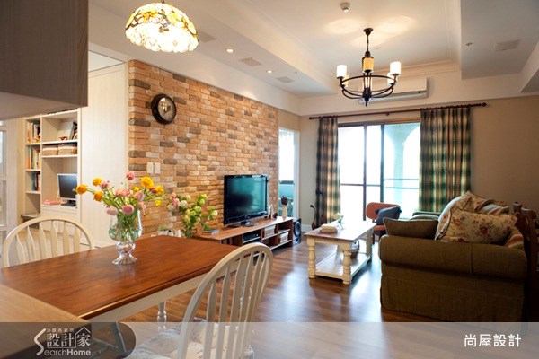 35坪＿鄉村風餐廳案例圖片＿尚屋設計＿尚屋_03之1