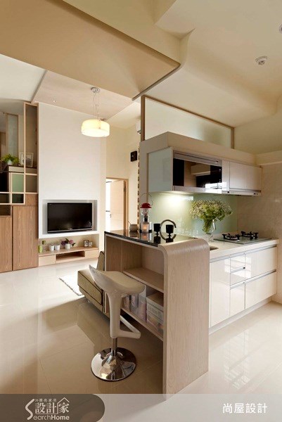10坪新成屋(5年以下)＿現代風廚房案例圖片＿尚屋設計＿尚屋_06之2