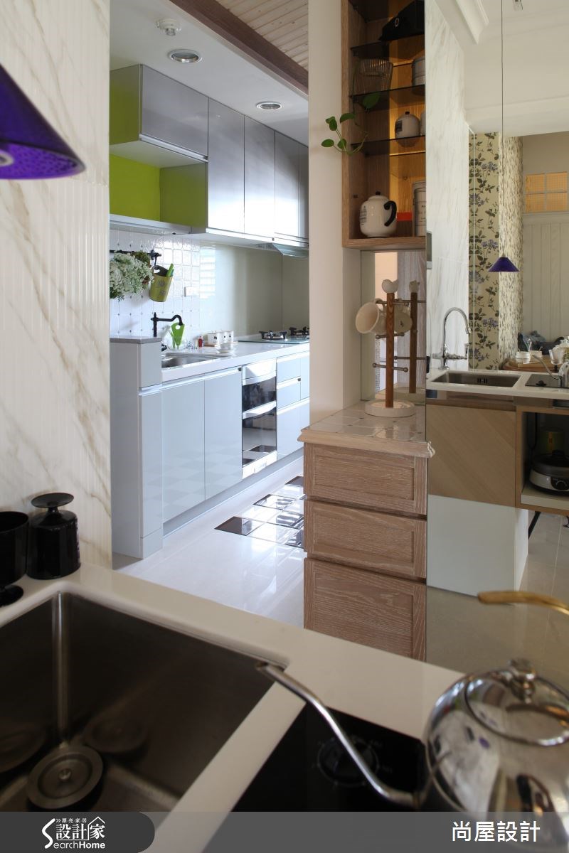 30坪新成屋(5年以下)＿美式風廚房案例圖片＿尚屋設計＿尚屋_11之6