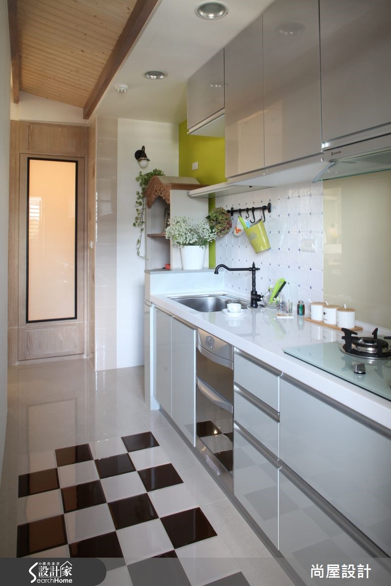 30坪新成屋(5年以下)＿美式風廚房案例圖片＿尚屋設計＿尚屋_11之7