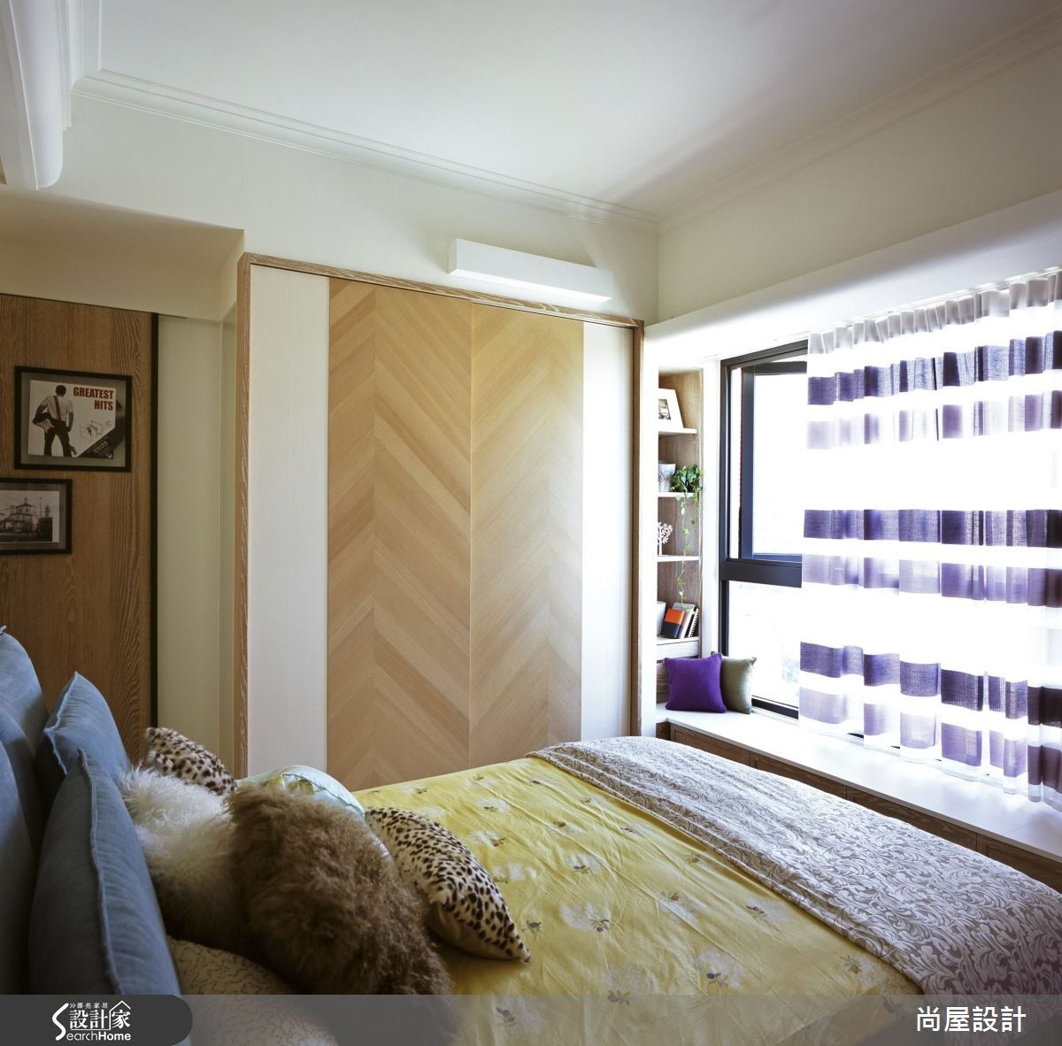 30坪新成屋(5年以下)＿美式風臥室案例圖片＿尚屋設計＿尚屋_11之11