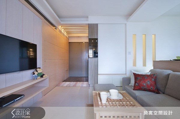 12坪中古屋(5~15年)＿北歐風客廳案例圖片＿綺寓空間設計＿綺寓_12之5