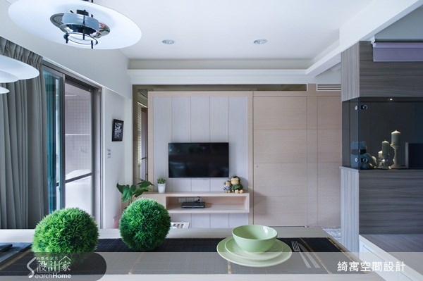 12坪中古屋(5~15年)＿北歐風客廳案例圖片＿綺寓空間設計＿綺寓_12之3