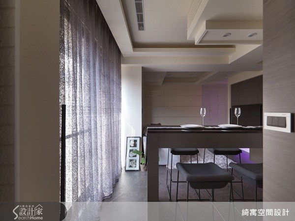 30坪新成屋(5年以下)＿現代風客廳吧檯案例圖片＿綺寓空間設計＿綺寓_08之8