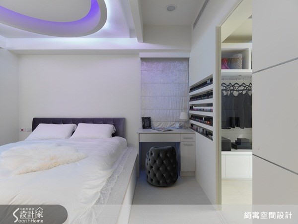 30坪新成屋(5年以下)＿現代風臥室更衣間案例圖片＿綺寓空間設計＿綺寓_08之17