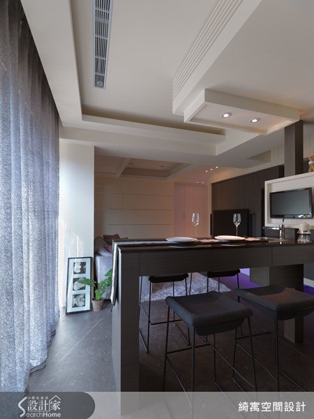 30坪新成屋(5年以下)＿現代風客廳吧檯案例圖片＿綺寓空間設計＿綺寓_08之9