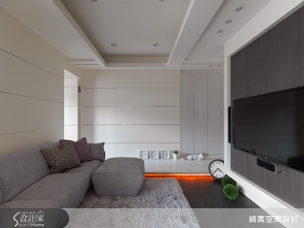30坪新成屋(5年以下)＿現代風客廳案例圖片＿綺寓空間設計＿綺寓_08之1