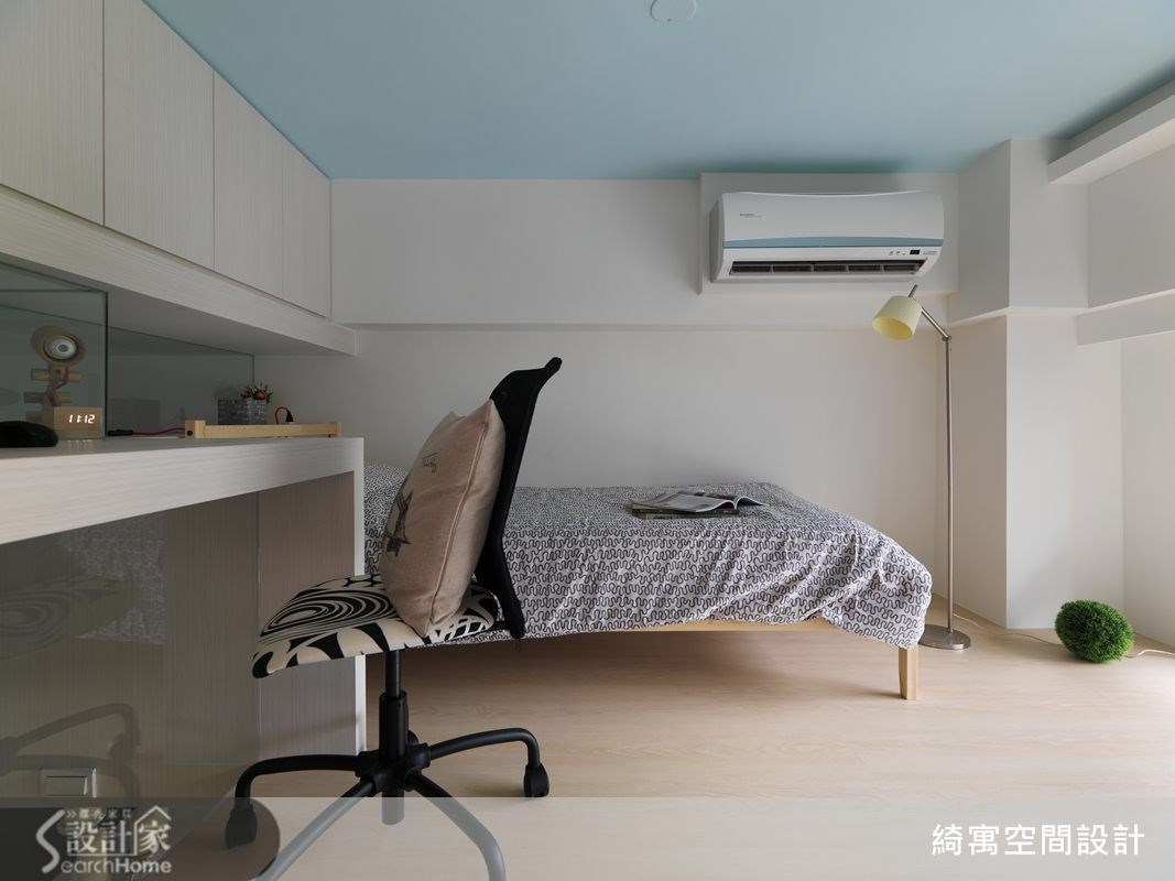 12坪新成屋(5年以下)＿北歐風臥室案例圖片＿綺寓空間設計＿綺寓_05之14