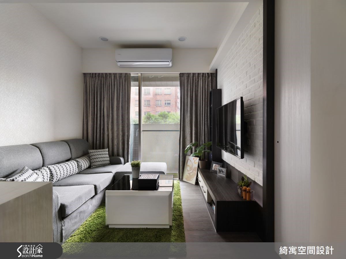 15坪中古屋(5~15年)＿現代風客廳案例圖片＿綺寓空間設計＿綺寓_13之2