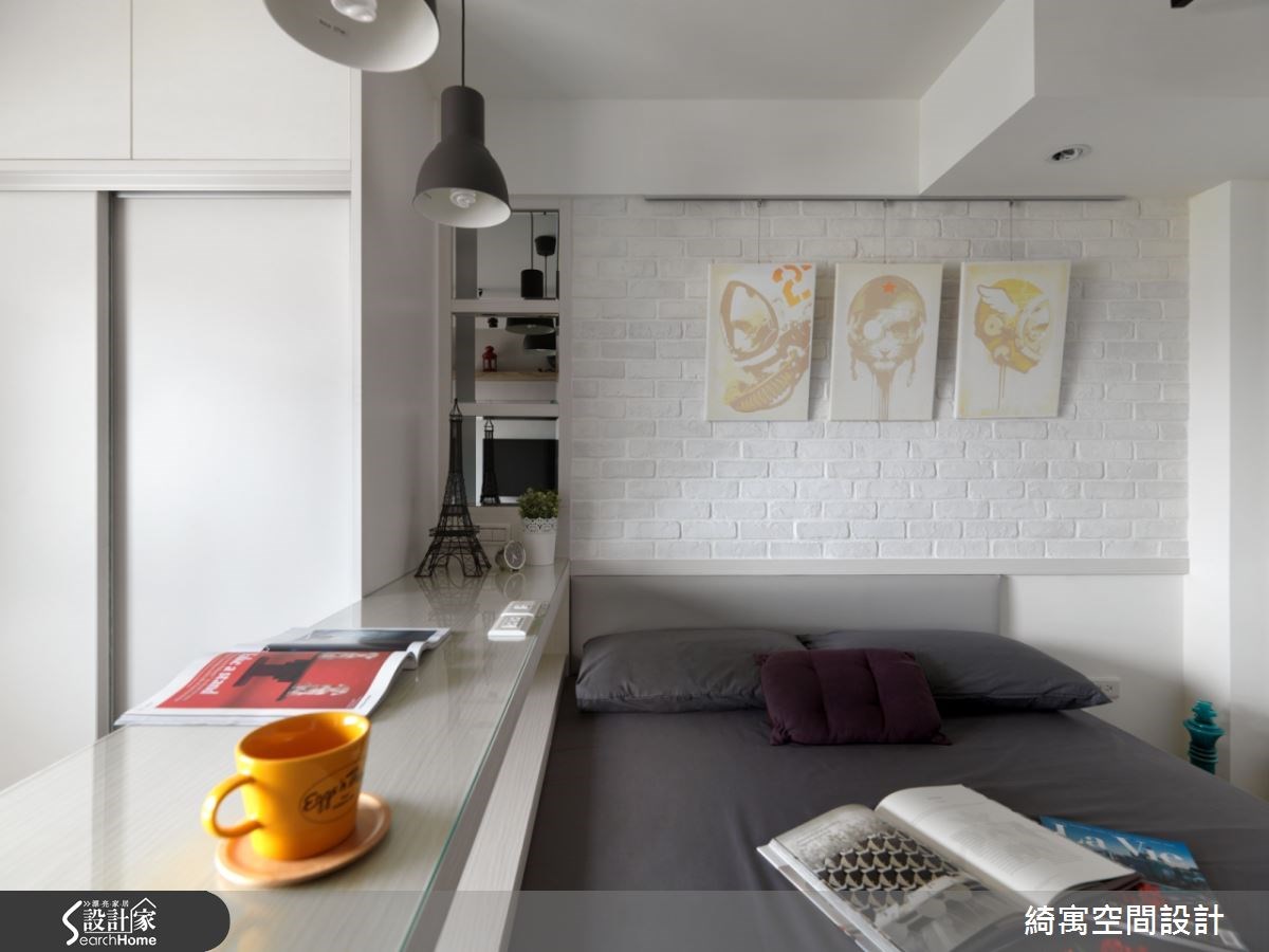 7坪老屋(16~30年)＿北歐風臥室案例圖片＿綺寓空間設計＿綺寓_15之6