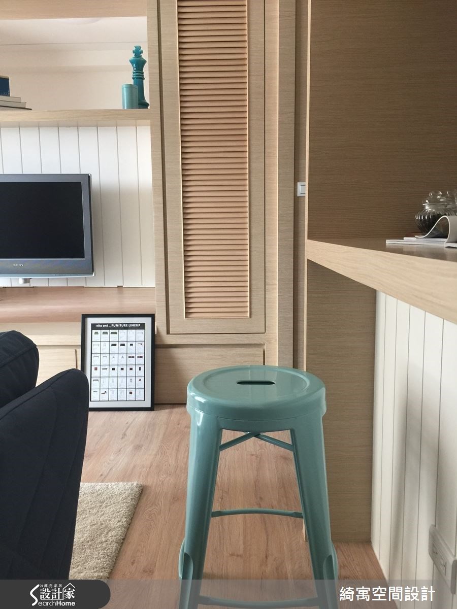 9坪新成屋(5年以下)＿北歐風客廳案例圖片＿綺寓空間設計＿綺寓_18之7