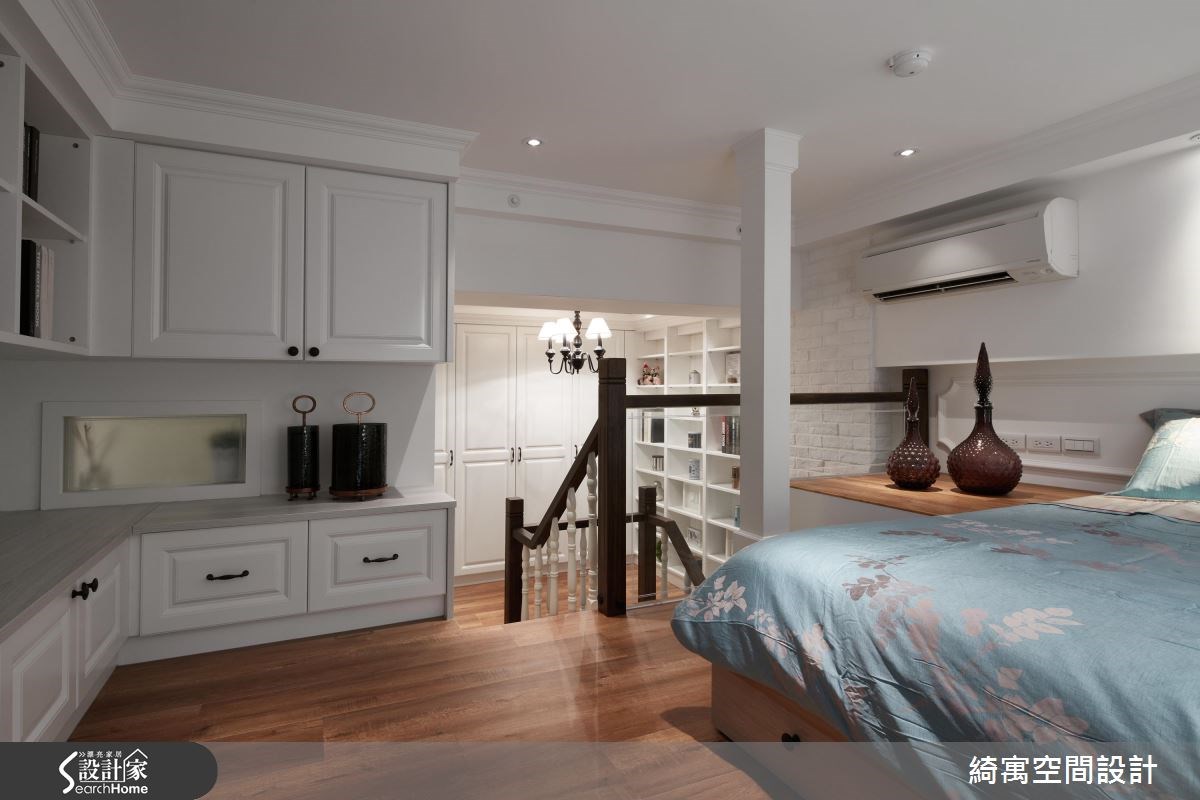 11坪老屋(16~30年)＿美式風臥室案例圖片＿綺寓空間設計＿綺寓_19之24