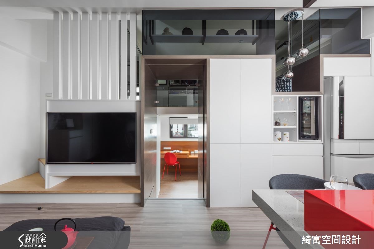 12坪新成屋(5年以下)＿現代風走廊案例圖片＿綺寓空間設計＿綺寓_20之6