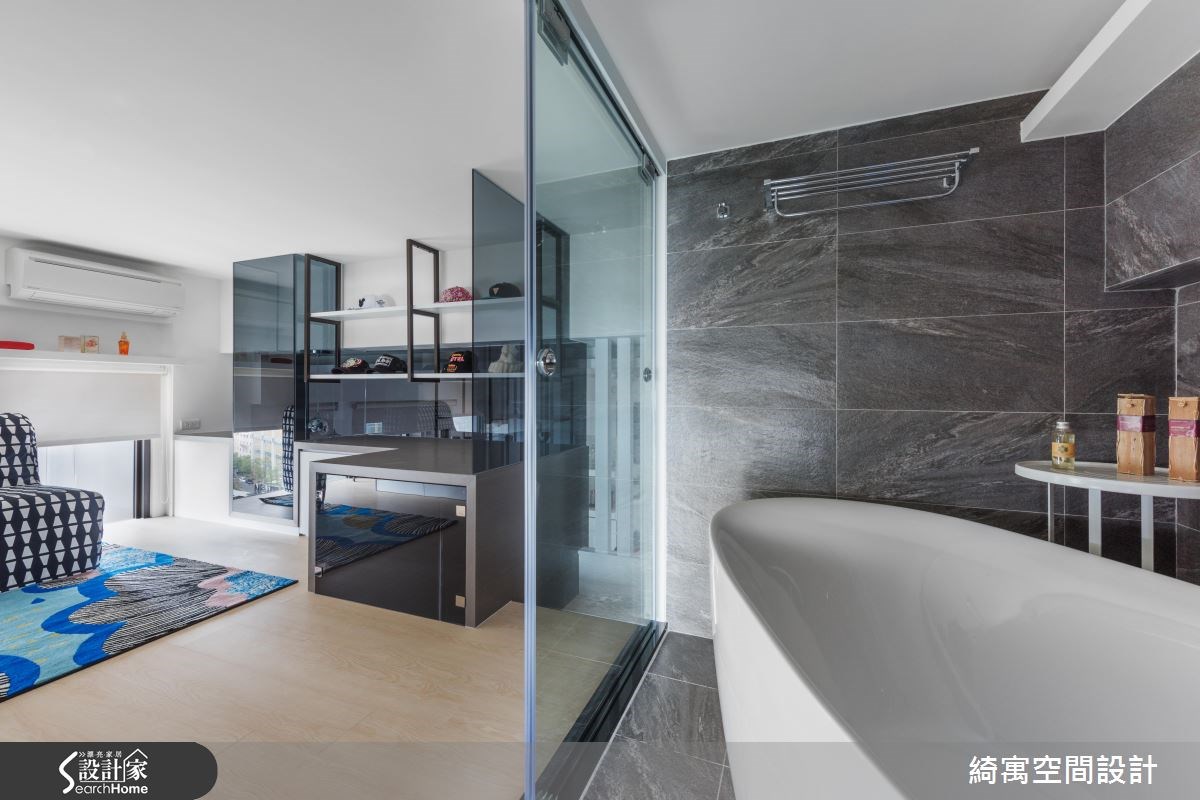 12坪新成屋(5年以下)＿現代風更衣間浴室案例圖片＿綺寓空間設計＿綺寓_20之11