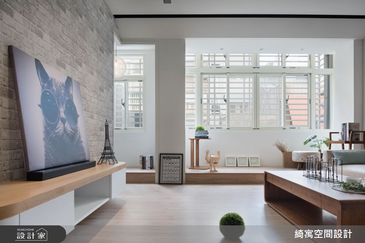 26坪老屋(16~30年)＿北歐風客廳案例圖片＿綺寓空間設計＿綺寓_21之5