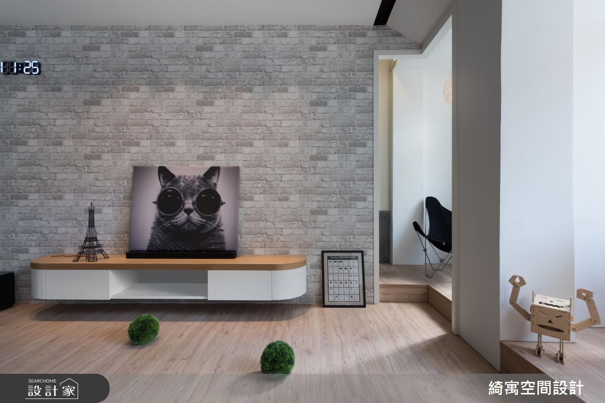 26坪老屋(16~30年)＿北歐風客廳案例圖片＿綺寓空間設計＿綺寓_21之10