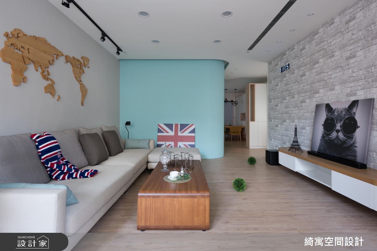 26坪老屋(16~30年)＿北歐風客廳餐廳案例圖片＿綺寓空間設計＿綺寓_21之11