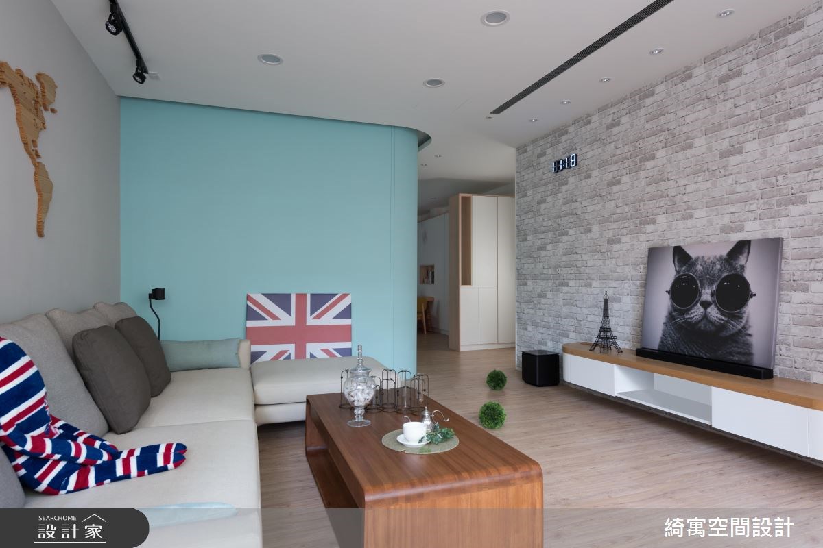 26坪老屋(16~30年)＿北歐風客廳案例圖片＿綺寓空間設計＿綺寓_21之12