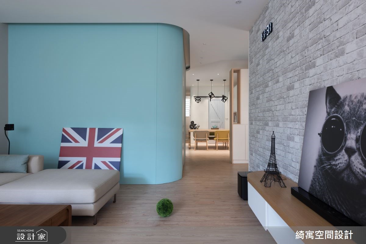 26坪老屋(16~30年)＿北歐風客廳餐廳案例圖片＿綺寓空間設計＿綺寓_21之13