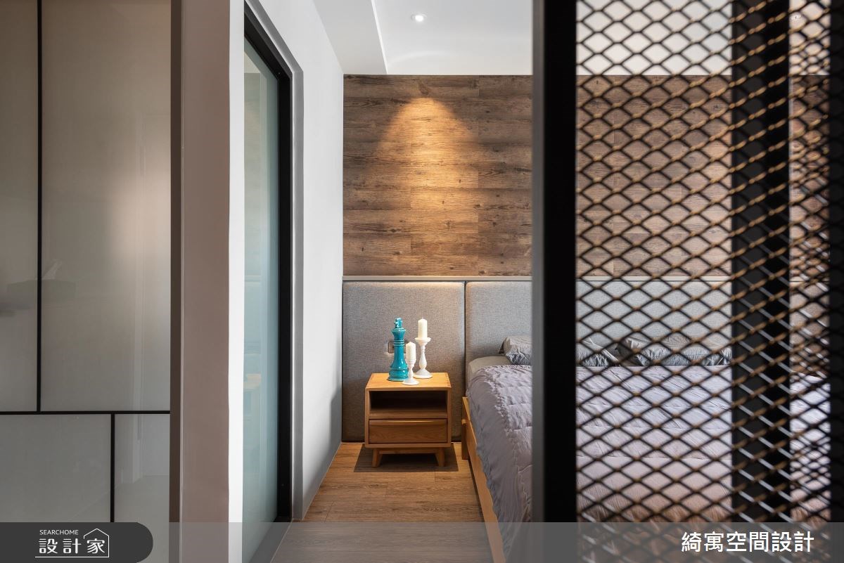 23坪新成屋(5年以下)＿工業風臥室案例圖片＿綺寓空間設計＿綺寓_23之15