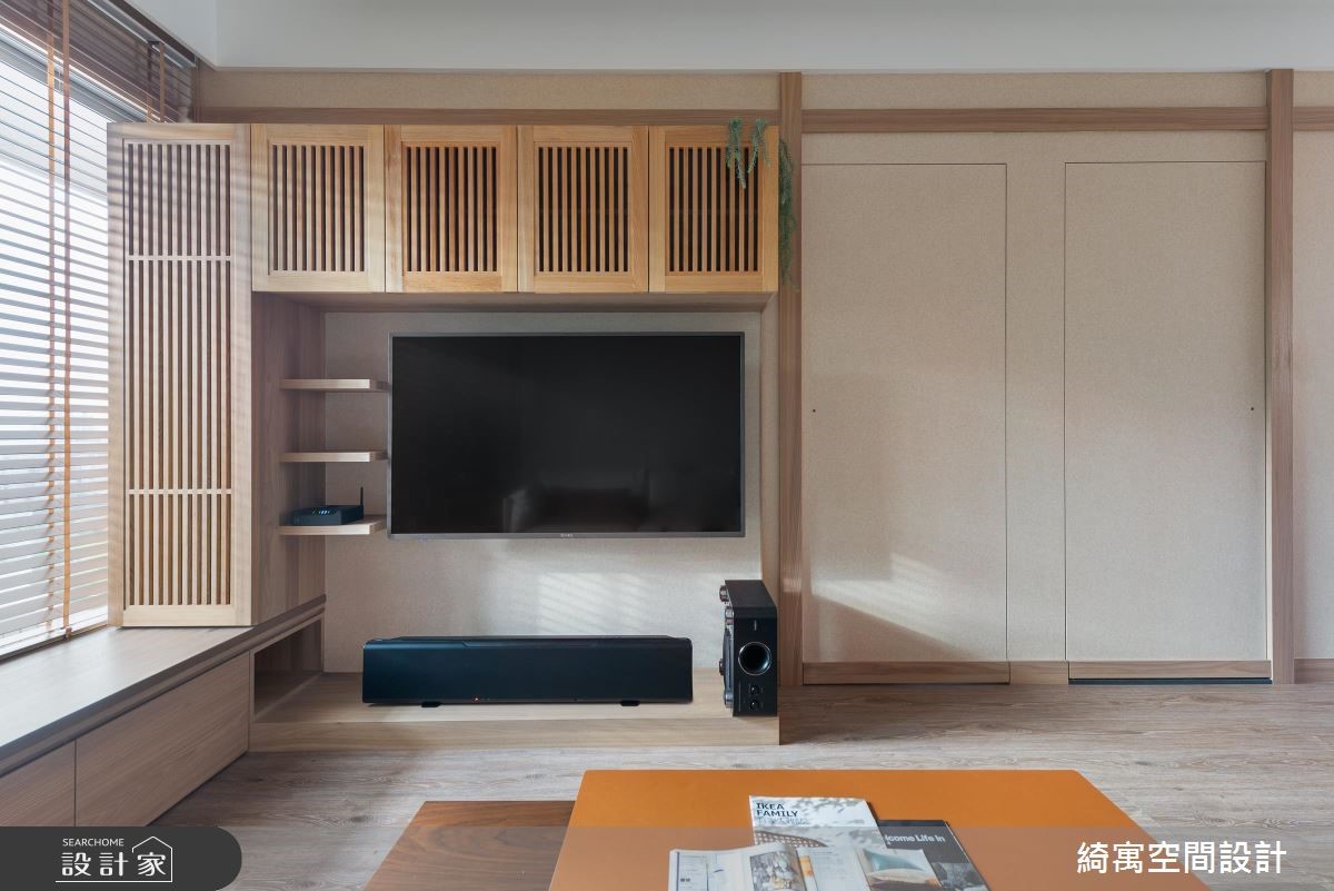 18坪新成屋(5年以下)＿人文禪風客廳案例圖片＿綺寓空間設計＿綺寓_24之7