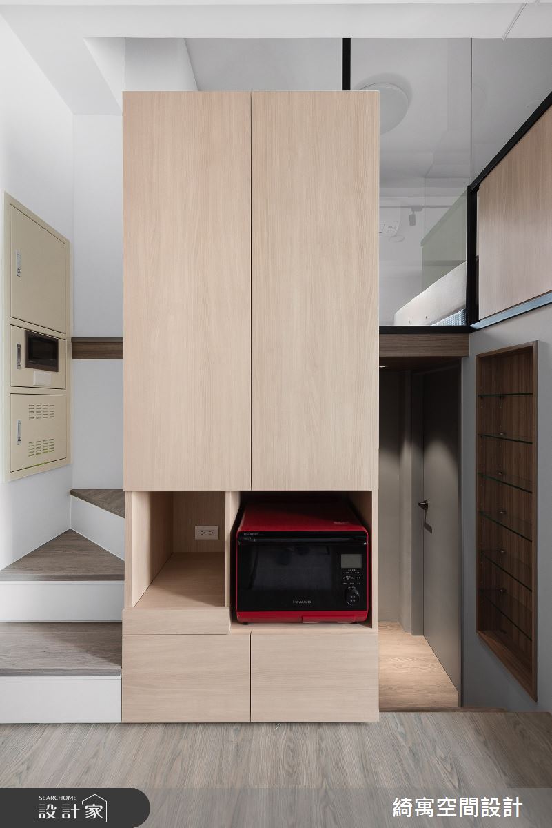 7坪預售屋＿現代風樓梯走廊案例圖片＿綺寓空間設計＿綺寓_27之10