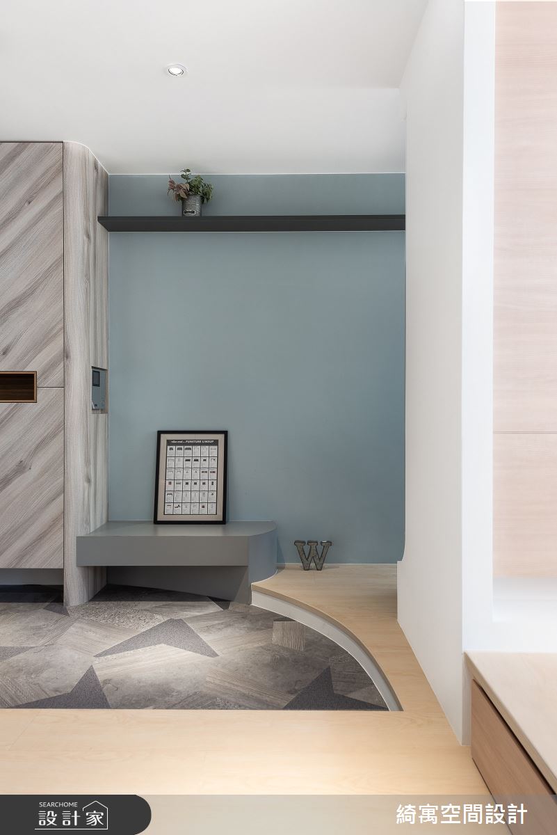 老屋(16~30年)＿現代風玄關案例圖片＿綺寓空間設計＿綺寓_28之6