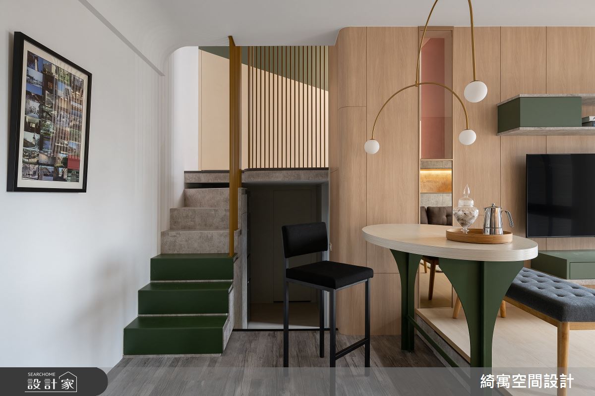 18坪中古屋(5~15年)＿北歐風餐廳案例圖片＿綺寓空間設計＿綺寓_31之2