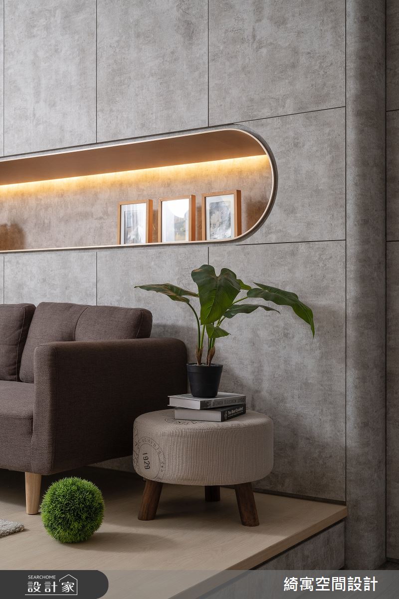 18坪中古屋(5~15年)＿北歐風客廳案例圖片＿綺寓空間設計＿綺寓_31之8