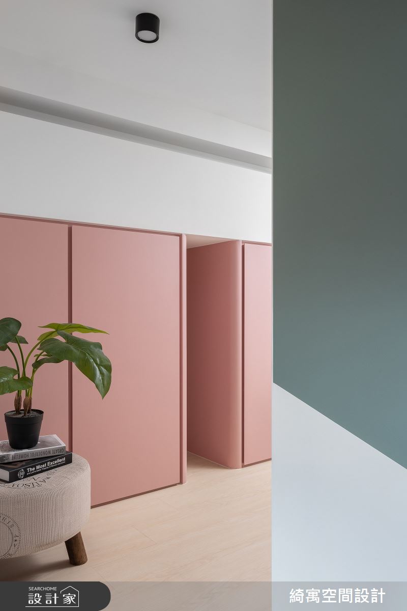 18坪中古屋(5~15年)＿北歐風走廊案例圖片＿綺寓空間設計＿綺寓_31之14