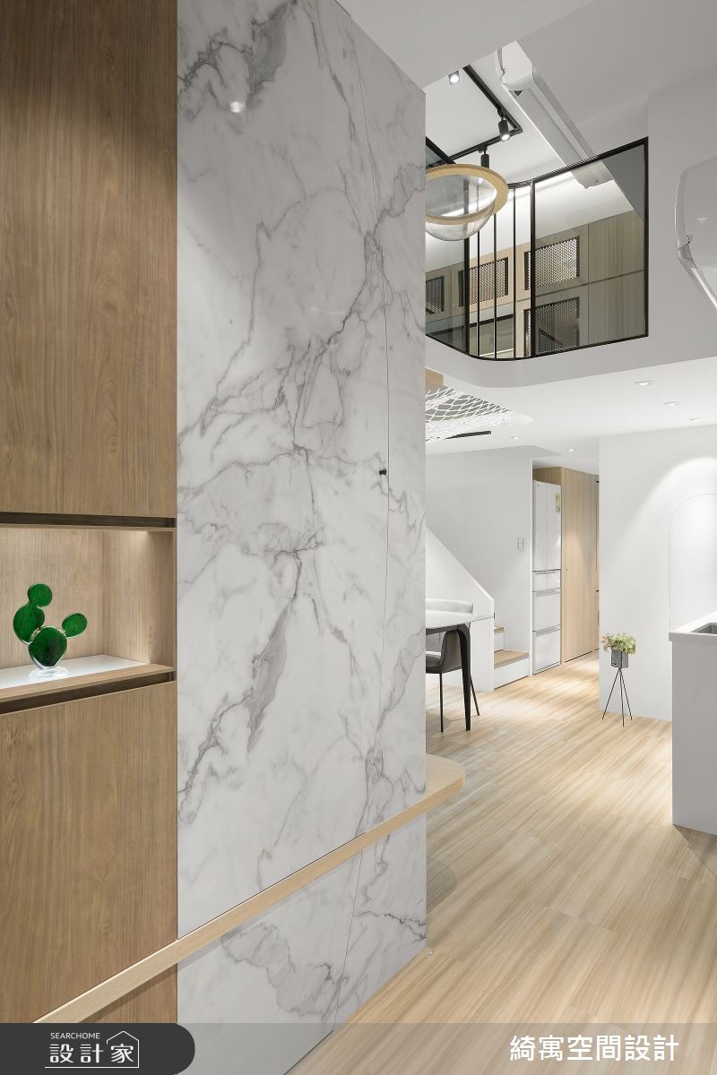 14坪新成屋(5年以下)＿北歐風走廊案例圖片＿綺寓空間設計＿綺寓_33之7