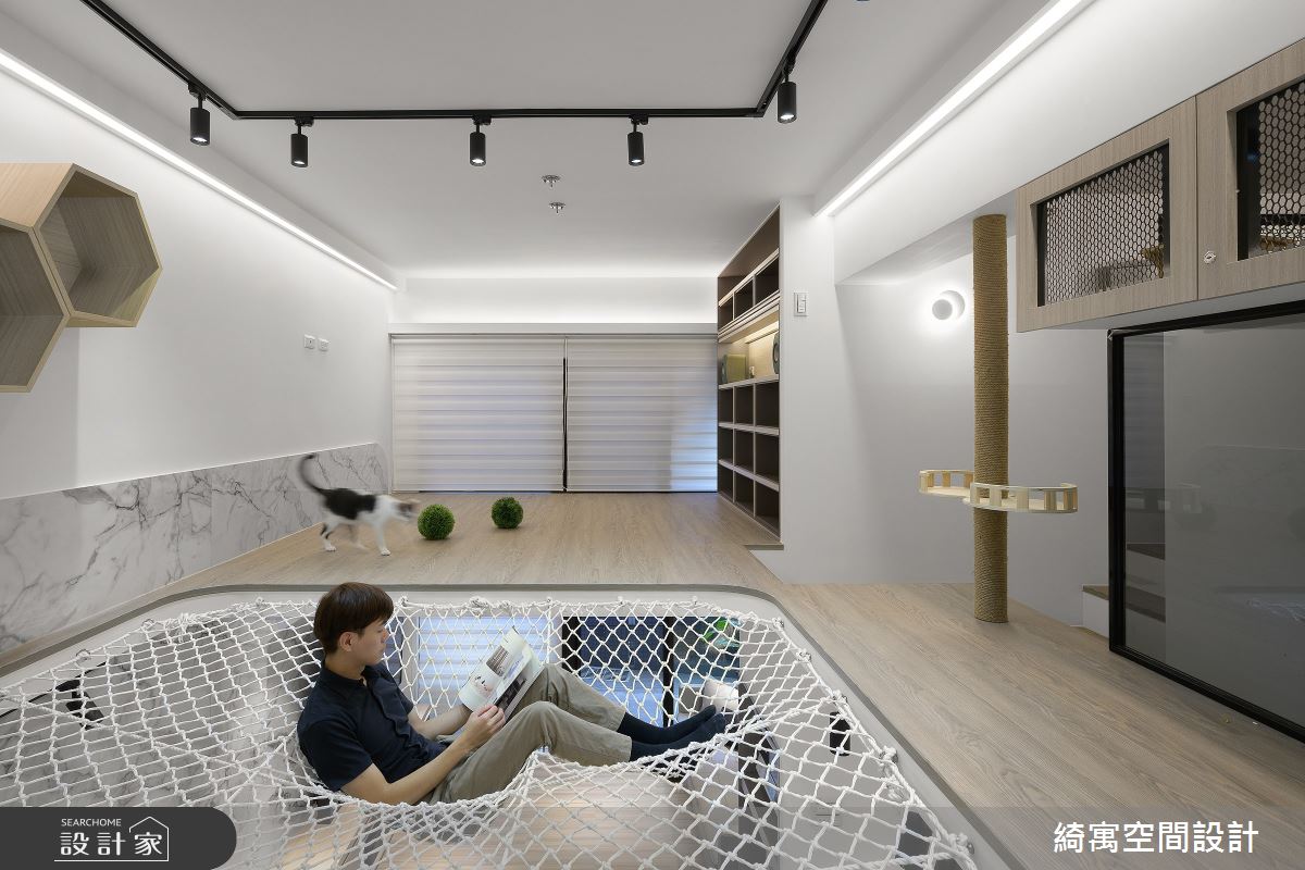 14坪新成屋(5年以下)＿北歐風寵物案例圖片＿綺寓空間設計＿綺寓_33之11