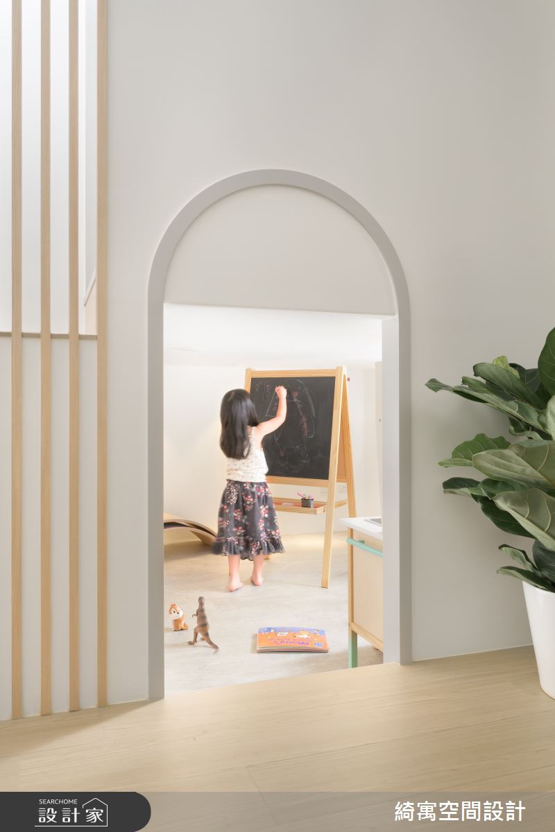 11坪新成屋(5年以下)＿北歐風多功能室案例圖片＿綺寓空間設計＿綺寓_34之14