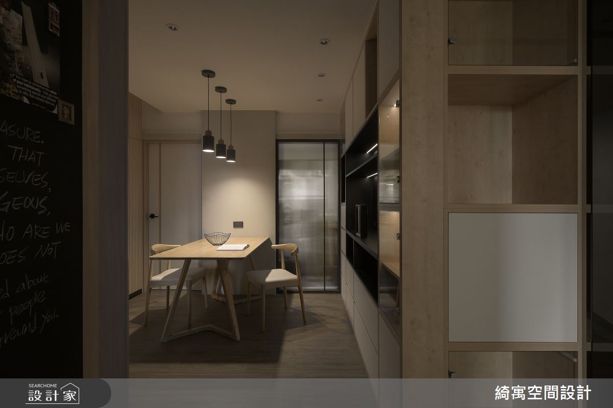中古屋(5~15年)＿北歐風餐廳案例圖片＿綺寓空間設計＿綺寓_35之13