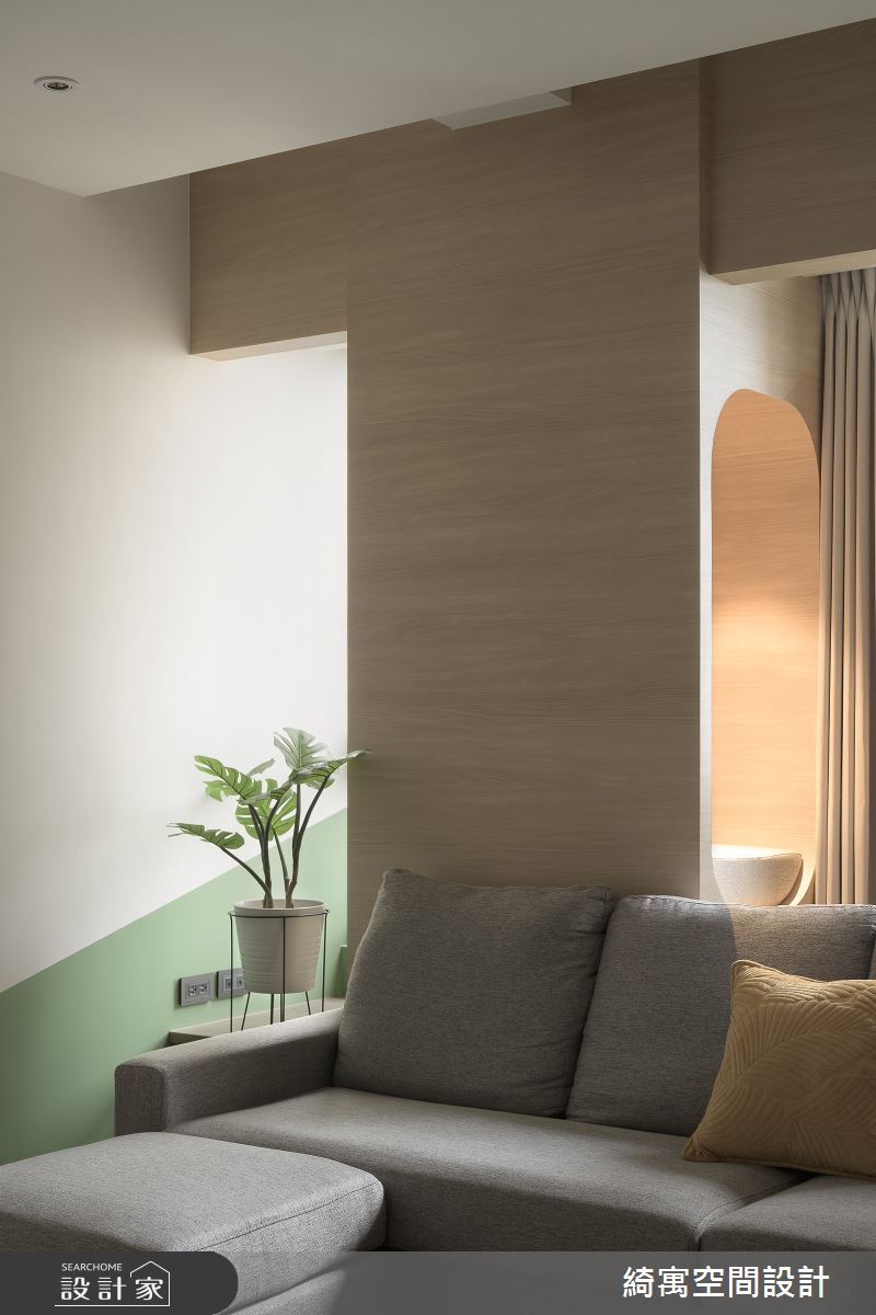 中古屋(5~15年)＿北歐風客廳案例圖片＿綺寓空間設計＿綺寓_35之7