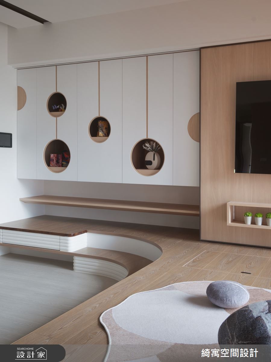 21坪預售屋＿北歐風客廳案例圖片＿綺寓空間設計＿綺寓_37之5