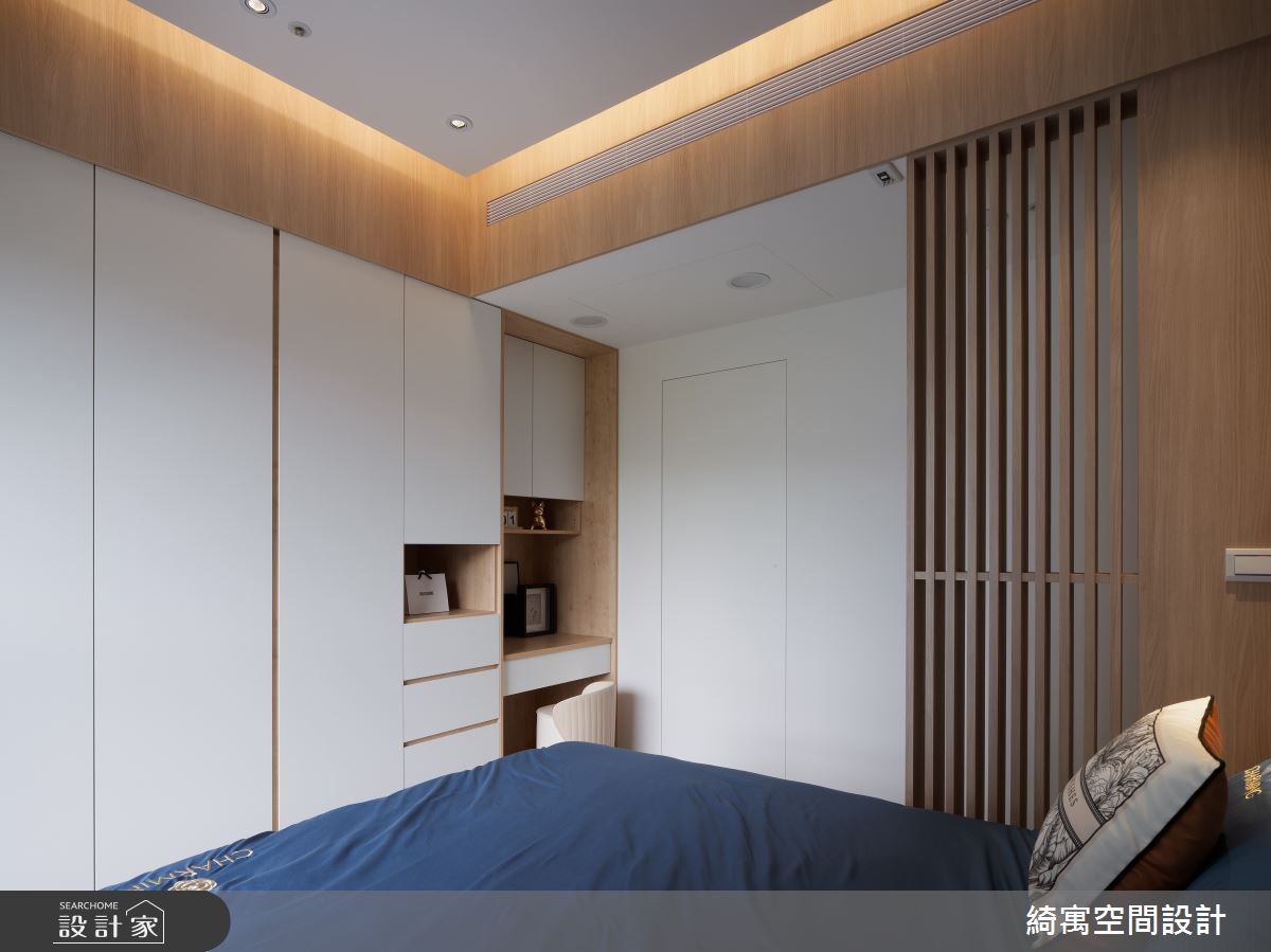 21坪預售屋＿北歐風臥室案例圖片＿綺寓空間設計＿綺寓_37之15