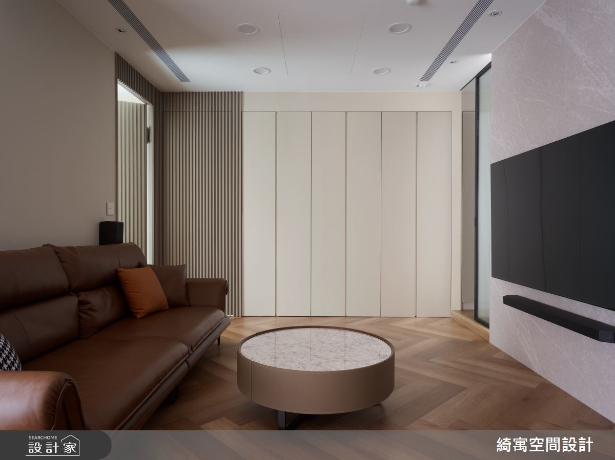 26坪中古屋(5~15年)＿現代風客廳案例圖片＿綺寓空間設計＿綺寓_38之1