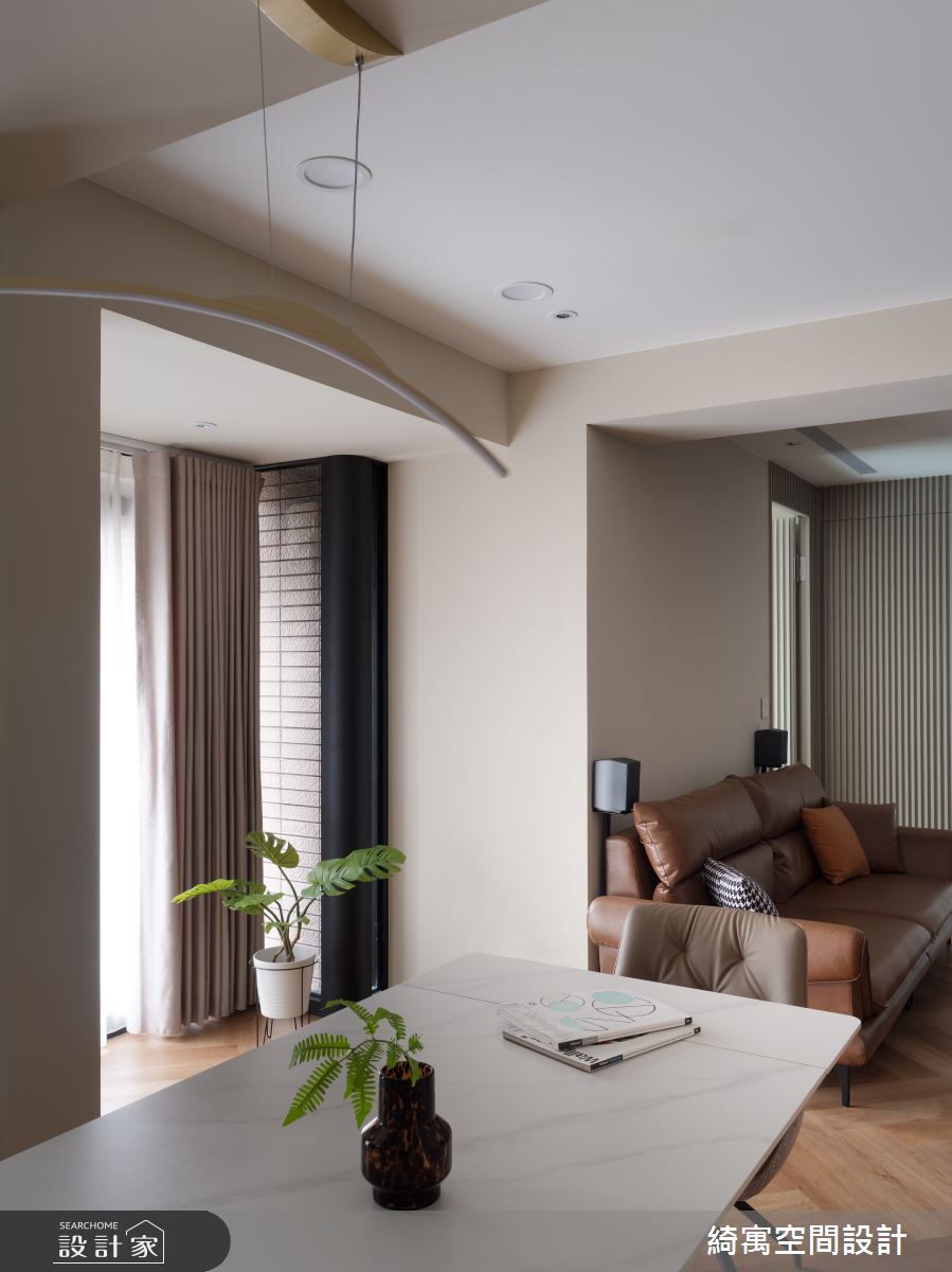 26坪中古屋(5~15年)＿現代風客廳餐廳案例圖片＿綺寓空間設計＿綺寓_38之7