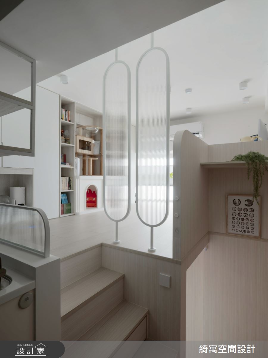 8坪老屋(16~30年)＿現代風樓梯案例圖片＿綺寓空間設計＿綺寓_39之6